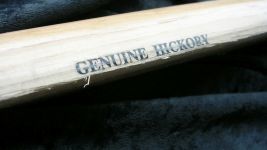 A 'Genuine Hickory' B&Q pickaxe handle